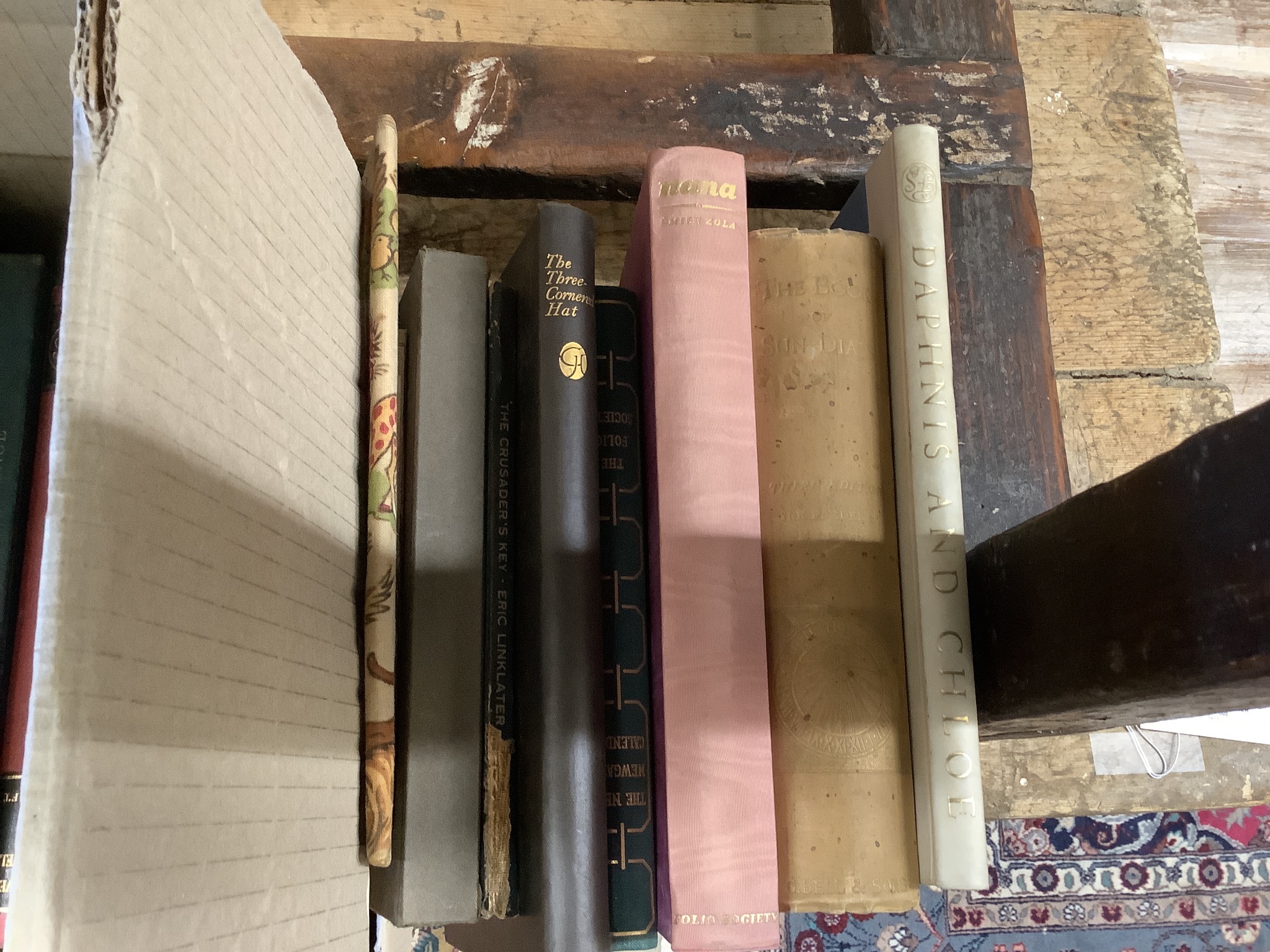 Six boxes of assorted books, reference, local history, etc.